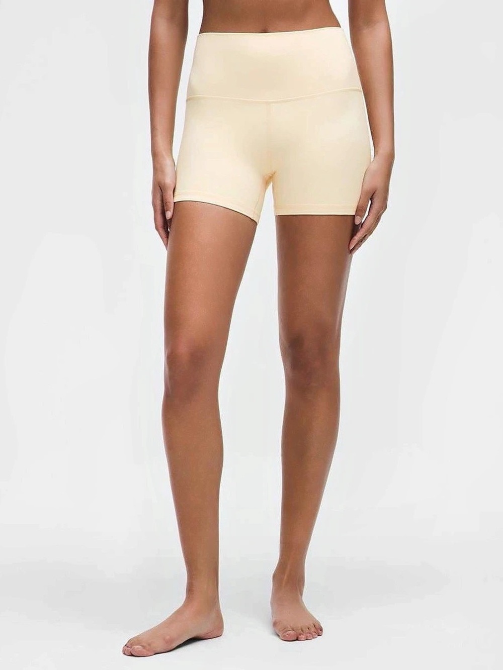 Lululemon Align High-Rise Short 4" Buttercream Yellow